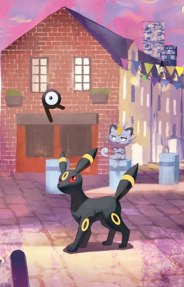 Pokémon Kort 30th Anniversary Mini Tin Umbreon med 2 Boosterpakker (Night)