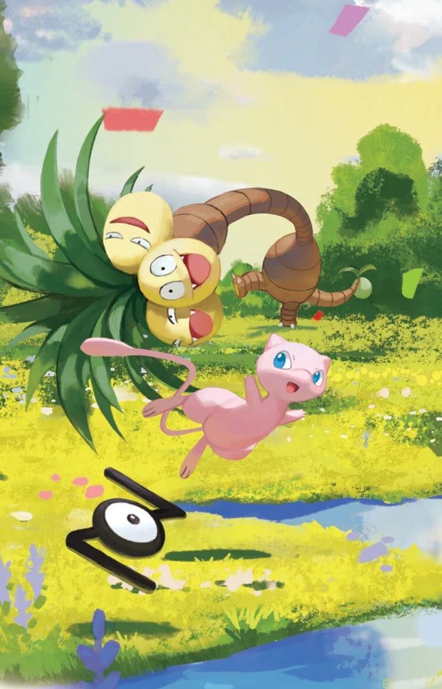 Pokémon Kort 30th Anniversary Mini Tin Mew med 2 Boosterpakker (Day)