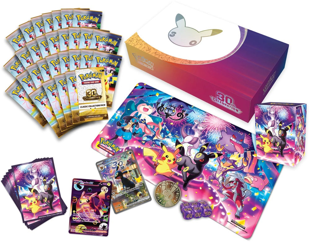 Pokemon Mega Evolution: 30th Celebration - Ultra-Premium Collection