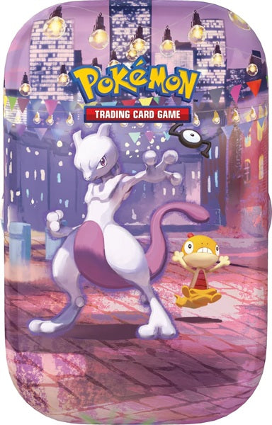 Pokémon Kort 30th Anniversary Mini Tin Mewtwo med 2 Boosterpakker (Night)